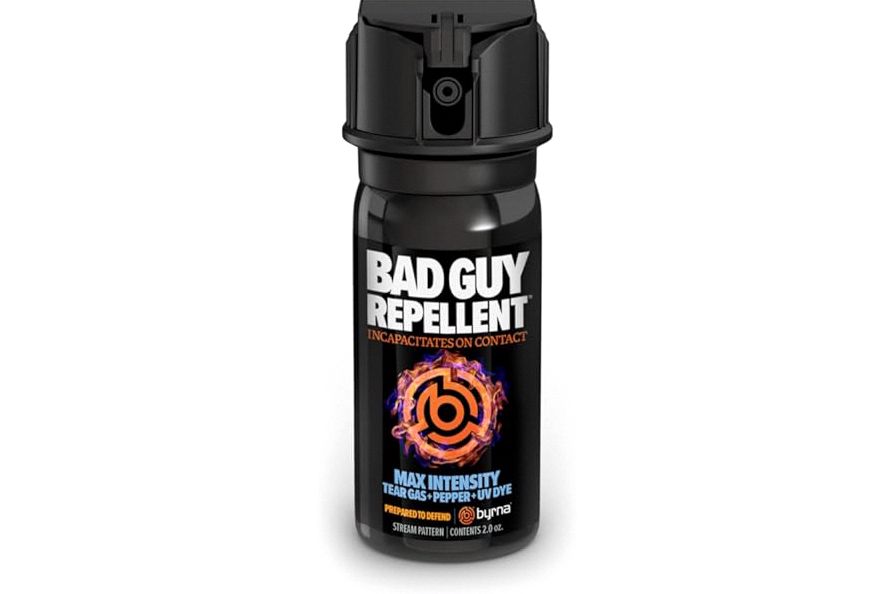 Byrna BGR MAX Pepper Spray + Tear Gas | Maximum Stopping Power | Attacker Tracker UV Marking DYE Technology | Military Strength Self-Defense Stream Spray product image